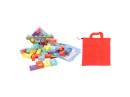 Ats conjunto de Blocos de Madeira para Crianças Brinquedo Educatsivo Seguro e Divertido com Padrões Comicos e Bonito de Pareamento