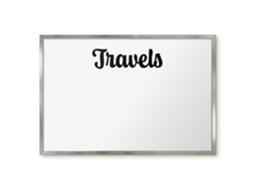 Magnetic Board For Wall Travels For The Bedroom Espelharte (60x40 Cm)