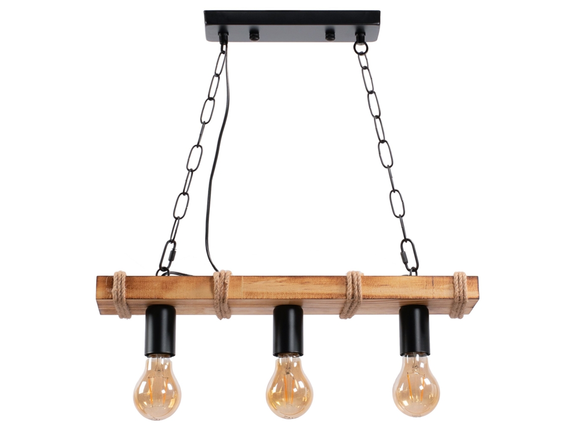 Luminária De Teto Pendente Toollight App1319 3cp Preto