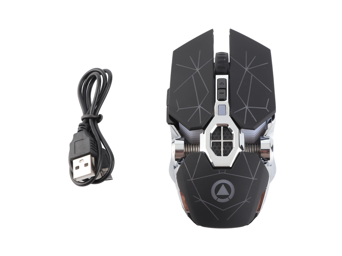 Mouse Gamer Ergonômico Sem Fio Recarregável