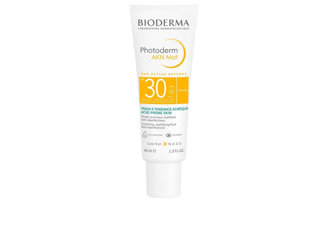 Photoderm Akn Mat Fluido Pieles Grasas Y Acnéicas Spf30 Bioderma 40 ml