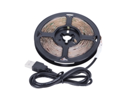2026 tira de Luz Led Flexible Usb para Fondo de Tv, Decoración Hogar, Luz Roja, Iluminación Decorativa