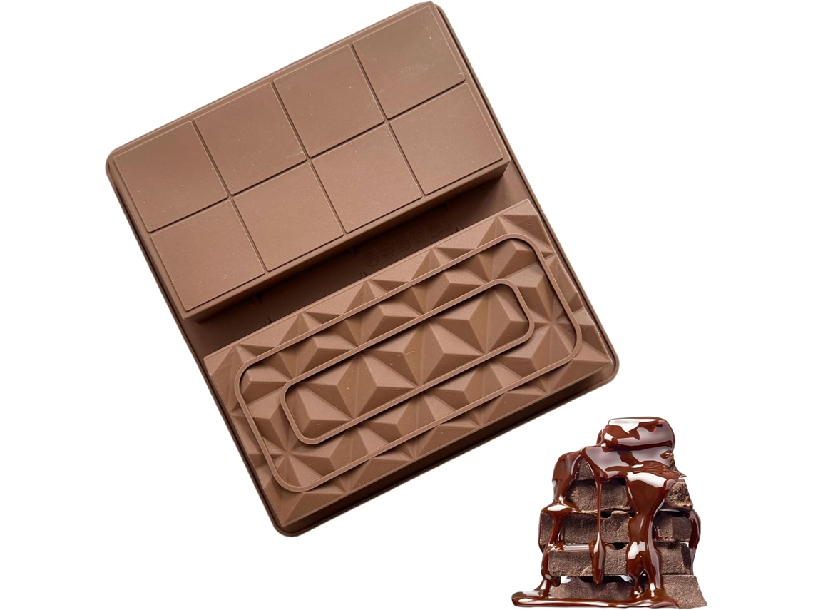 Formas De Silicone Chocolate, Ideais Assar E Fazer Doces.