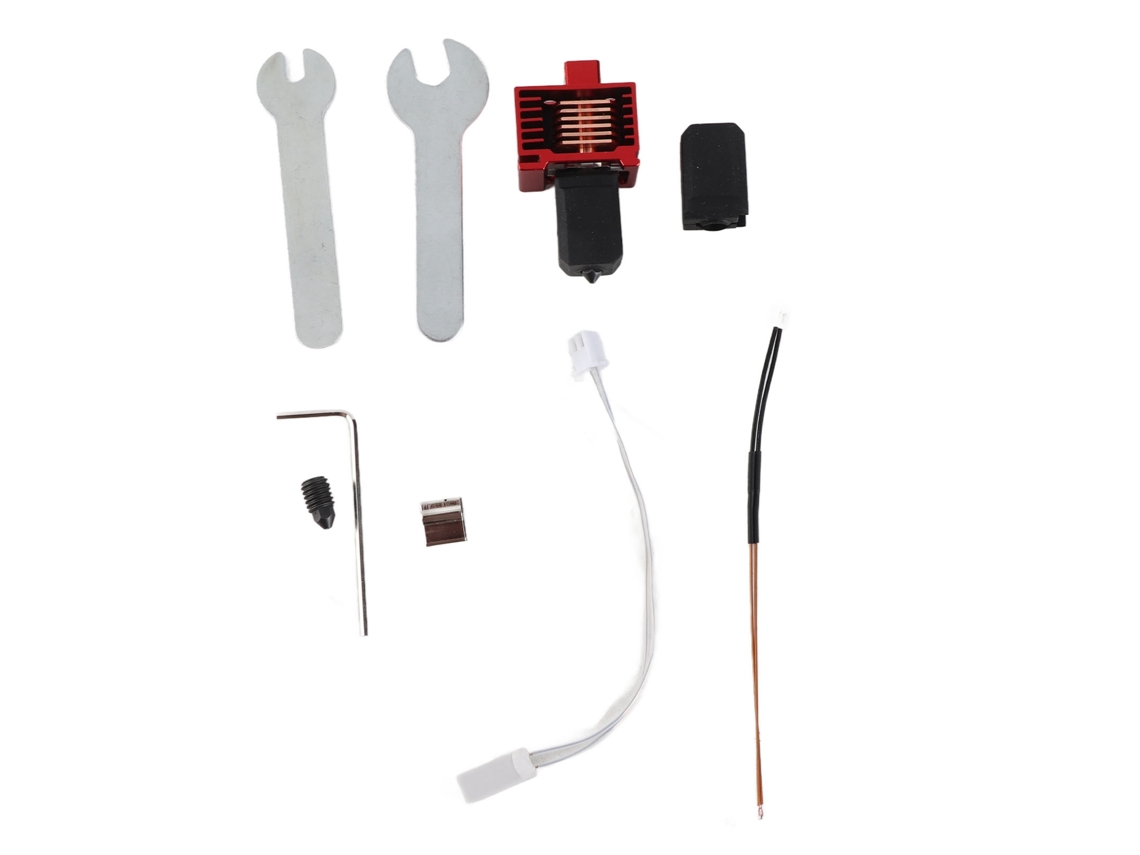 Kit hotend para impressora 3d, com bicos de aço endurecido 0.4/0.6mm, para extrusores TZ 3.0 e X1 24V