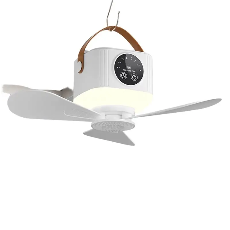 Ventilador De Teto Portátil Recarregável Padrão Europeu, Capacidade De 7200mah, Usb Sem Fio.