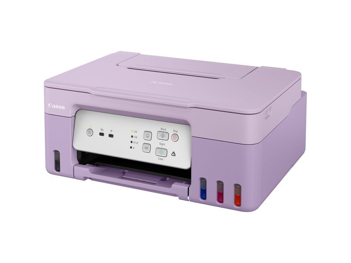 Impressora Multifuncional Canon Pixma G3430 Jato De Tinta A4 Roxo