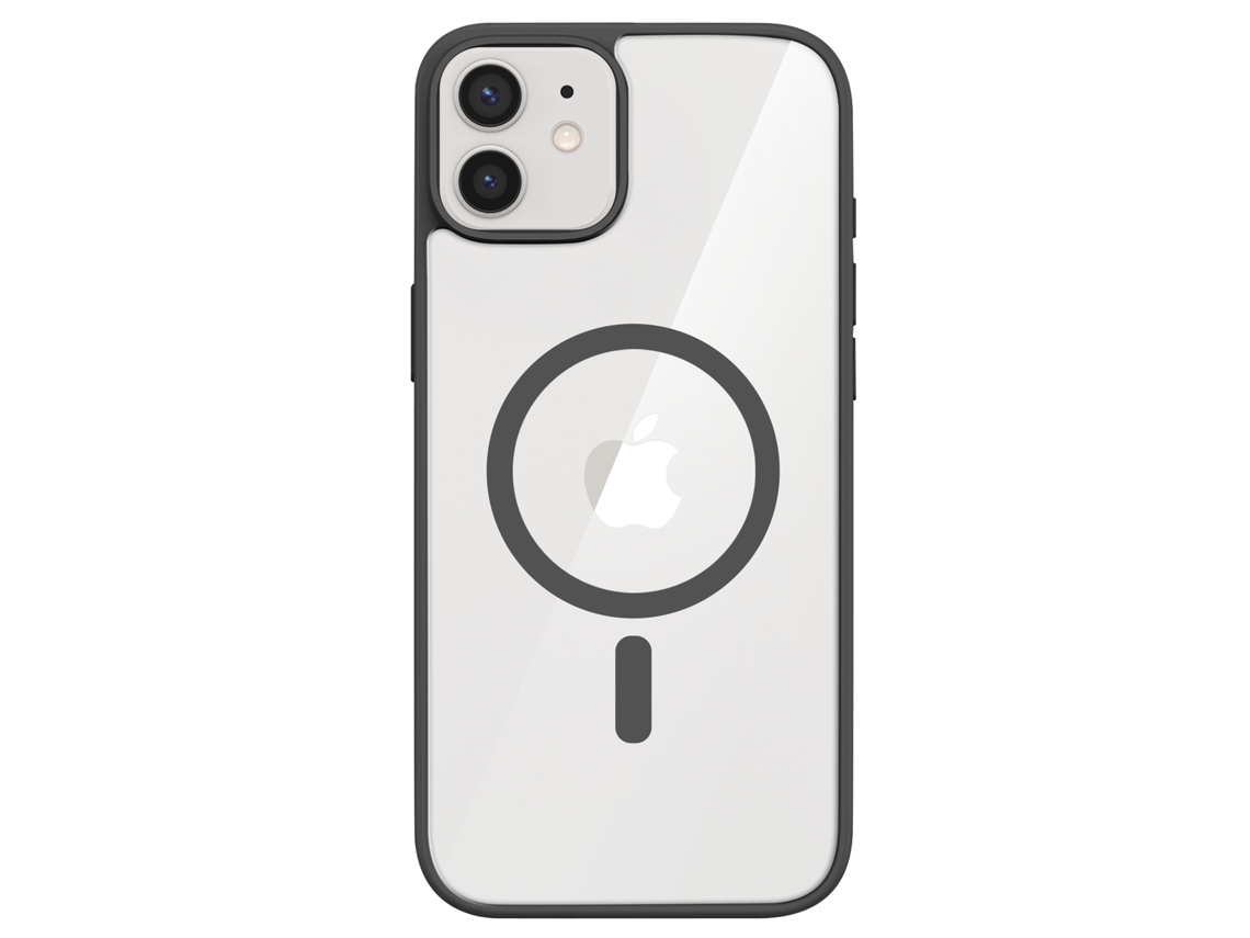 Capa Magsafe Para Iphone 12 / 12 Pro Com Contorno Flexível E Câmara Elevada