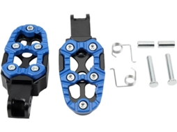 Apoio de Pé Traseiro Universal Antiderrapante em Liga Alumínio para Pedal Off Road Equipado Tecnologia