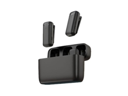 Microfone De Lapela Sem Fio Com Redução Ruído E Emparelhamento Automático Para Android Mobile Live Vlog Entrevista Aquaforge