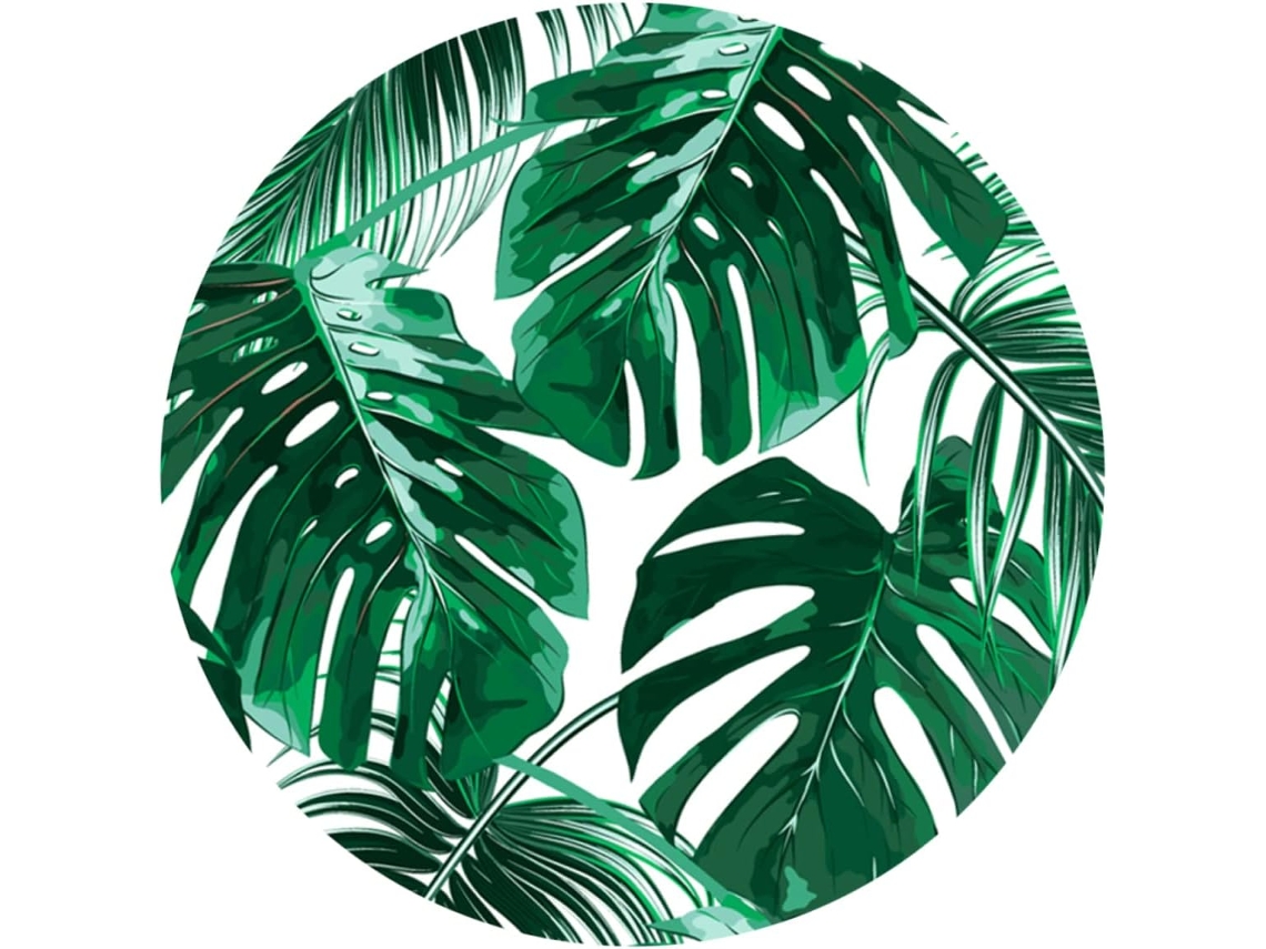 Adesivo 3d Pvc Estilo Nórdico Verde Antiderrapante Autoadesivo Decoração Paredes Pisos Quartos Salas Estar GOKOCO