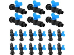Conectores Rápidos Para Mangueiras De Jardim, Compatíveis Com 16 Mm,