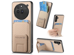 Capa Dobrável Em Fibra De Carbono Para Celular, Modelo 3a Pro, Com Suporte, Para Cartões.