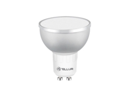 Tellur Smart Wifi Led Smart Bulb Gu10 5W Branco/Quente/Rgb Dimmer