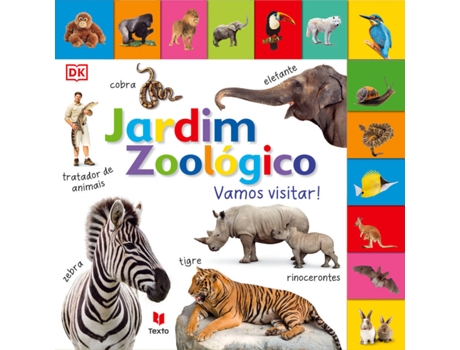 Livro Jardim Zoológico – Vamos Visitar! de Dorling Kindersley  (Português)