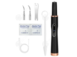 Inn Detartreur Dental 200mah 5 Velocidades 30 40khz Conjunto De Escovas De Dentes A Ultrassons Para Limpar Os Dentes Carregamento Usb Innovtec