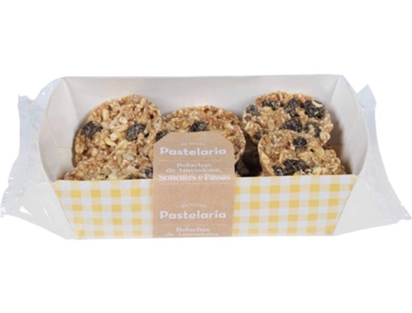 Bolachas De Sementes De Girassol E Passas DA NOSSA PASTELARIA 200 gr