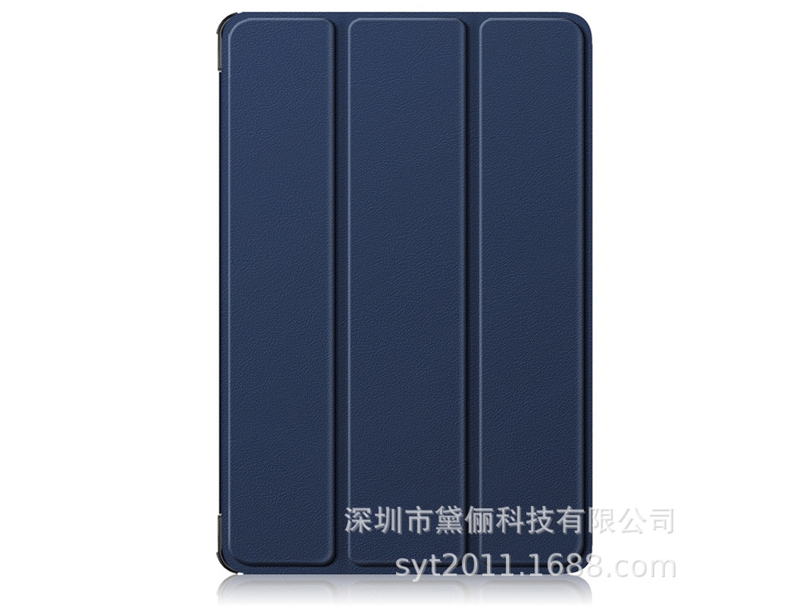 Capa Protetora Dobrável Tripla Para Tablet Samsung Galaxy Tab S11 Ultra (2025) E Para Tablet Samsung Galaxy Tab S10 Lite.azul Profundo - Modelo Tab A1