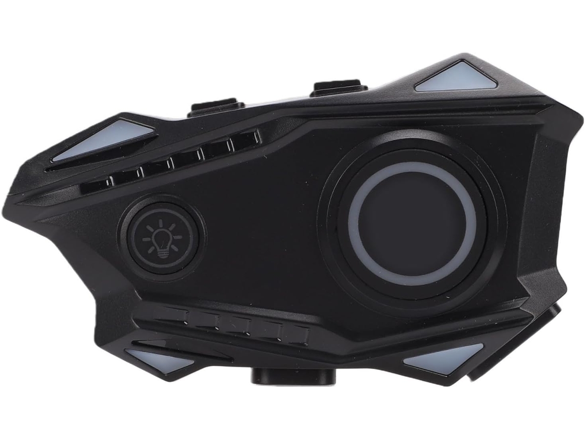 Casque Bluetooth Para Moto, Haut-parleur Mince Et Étanche, Anti-bruit, Com 9 Acessórios
