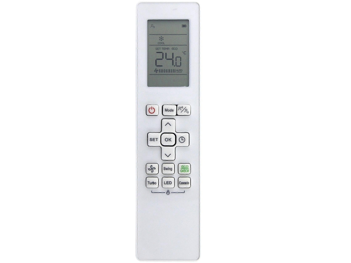 Controle Remoto De Substituição Rg10x1(g2hs)/bgef Para Ar Condicionado Midea Rg10x1(g2hs)/bgef