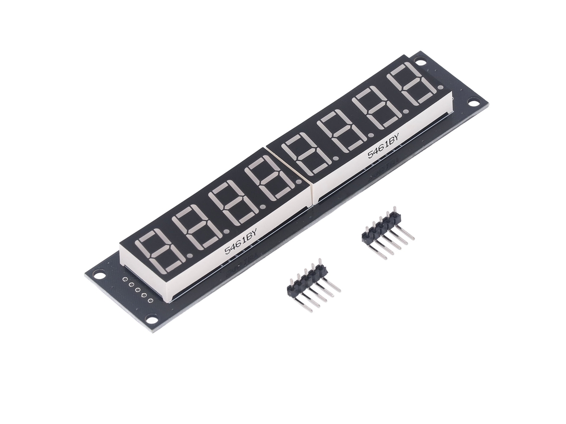 Laxiscreed Módulo De Display Digital Com Tubo De 8 Dígitos E Visor De 7 Segmentos