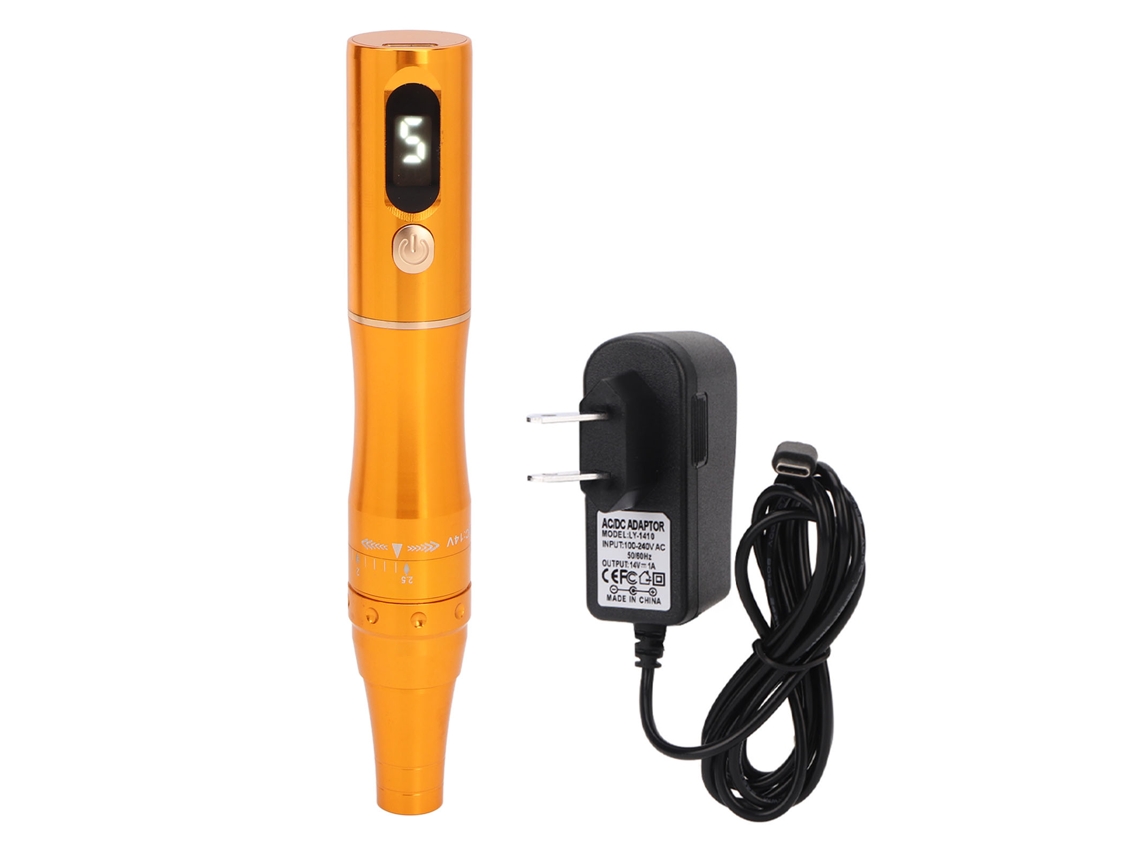 Máquina De Maquiagem Permanente 5 Velocidades 15000rpm Caneta Microshading Para Sobrancelha Eyeliner