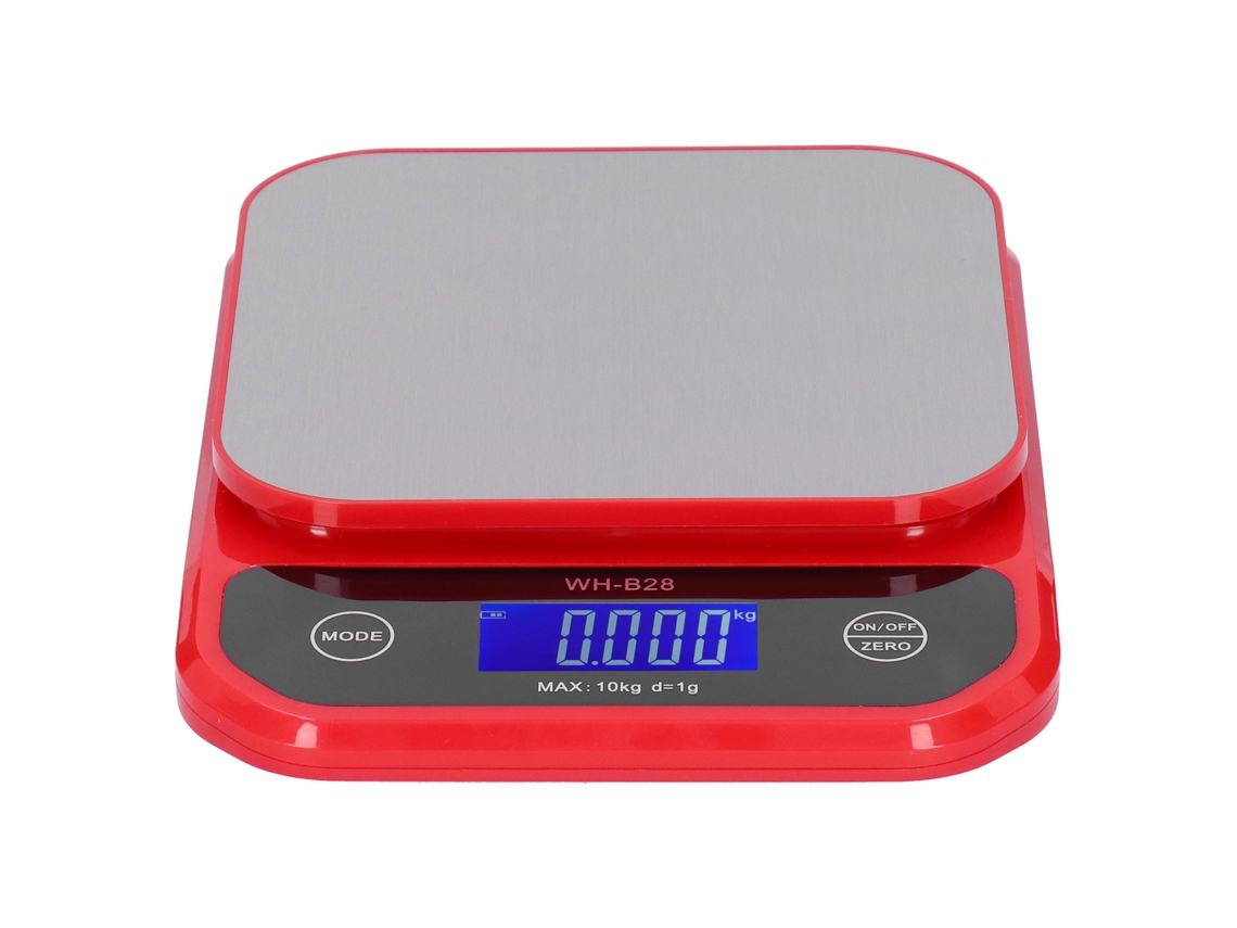Balança de Cozinha Digital com visor LCD, capacidade de 10 kg/1 g, AQUAFORGE