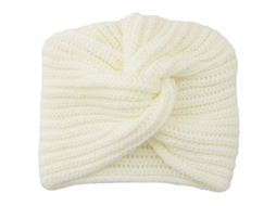 2026 gorro de Lana Tejido para Mujer Con Torsión Cruzada, Bandeau Casual Y Elegante