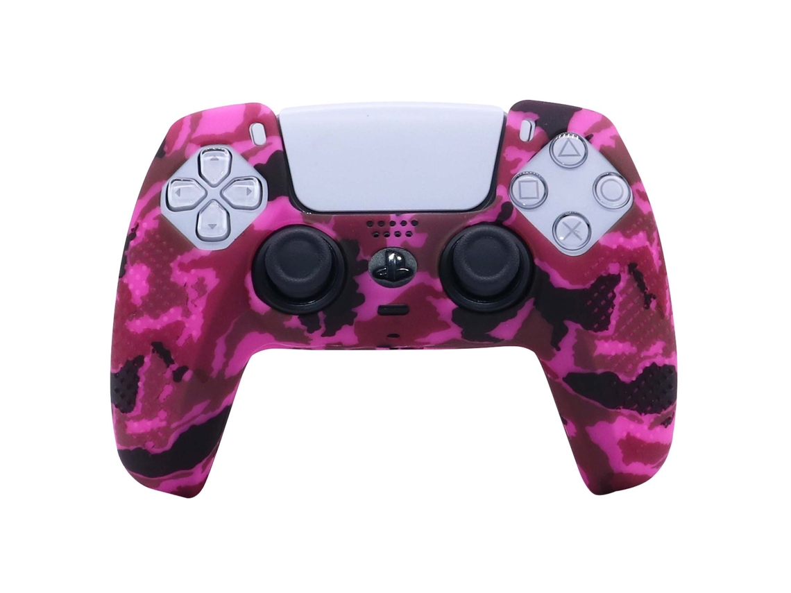 Capa  para comando PS5 Rosa
