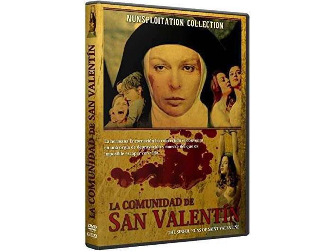 DVD The sinful nuns of Saint Valentine / La Comunidad de San Valentín  (Edição em Espanhol)