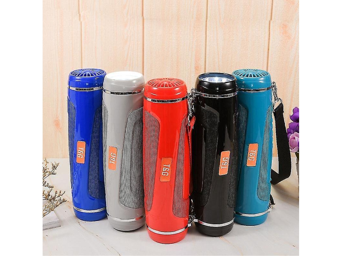 Tg601 Speakers Mini Caixa De Som Portátil Sem Fio Bluetooth Com Lanterna E Graves Para Ambientes Externos. Olysi Shop