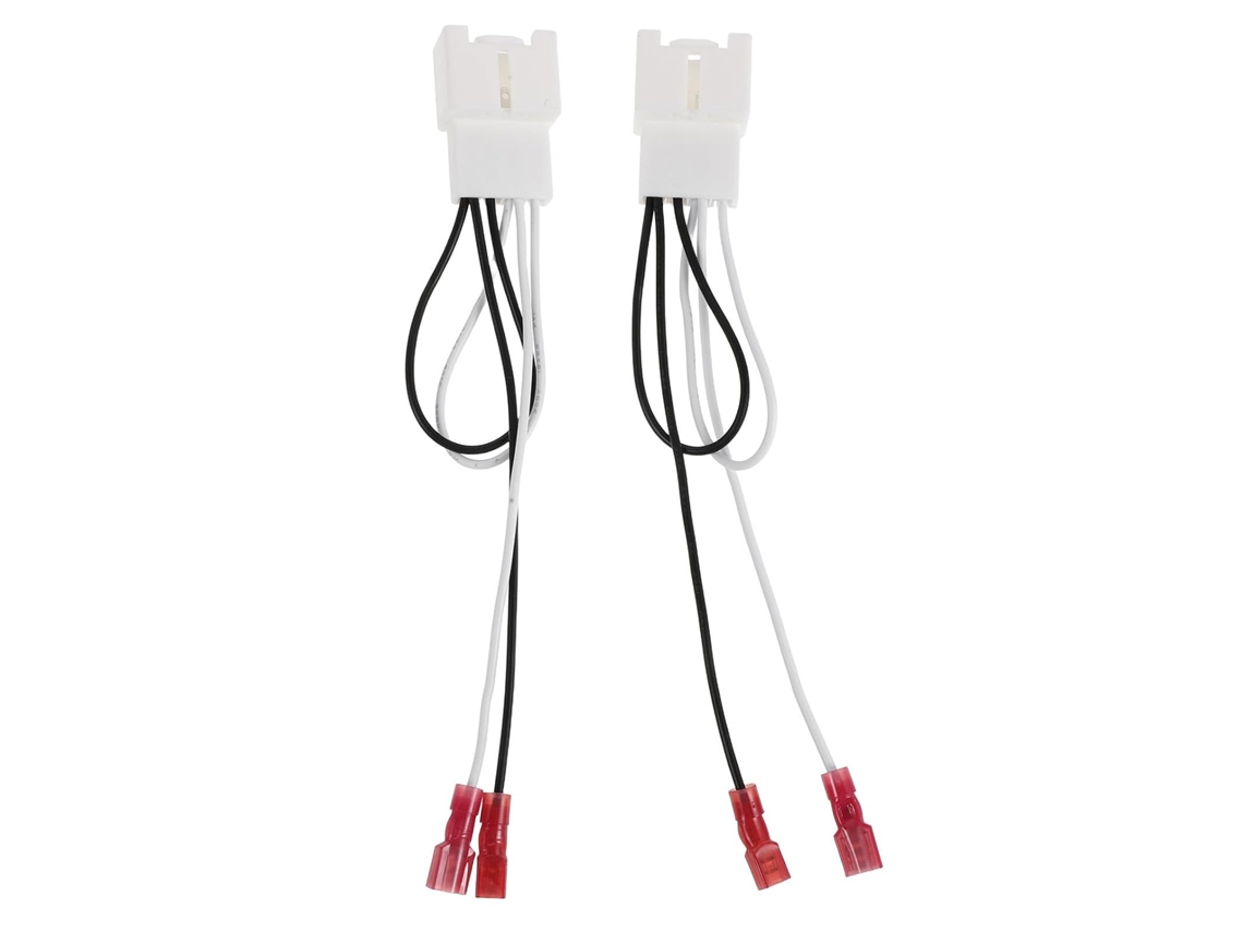 Adaptador de áudio para viva-voz de carro (2 unidades) em plástico e faixa metálica