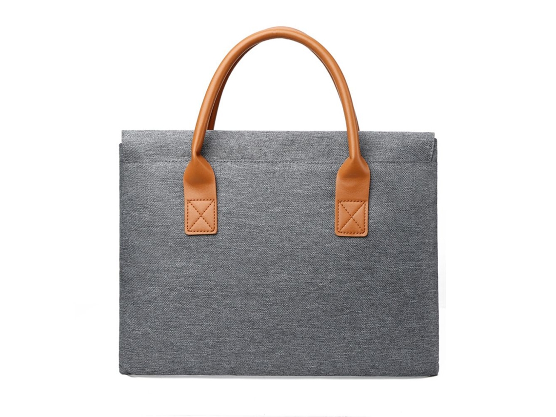 Bolsa Para Laptop De 13, 14 E 15 Polegadas Cinza 15,6 Polegadas Cinza Aquaforge