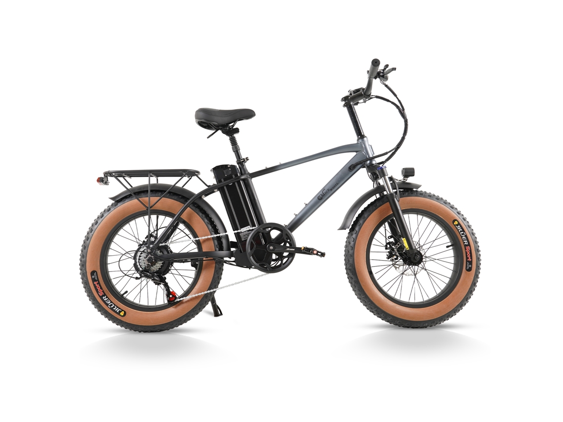 Bicicleta Elétrica 20" Pneus Largos 48v 18ah 950w 42km/h Autonomia 55km VOLTEDGE