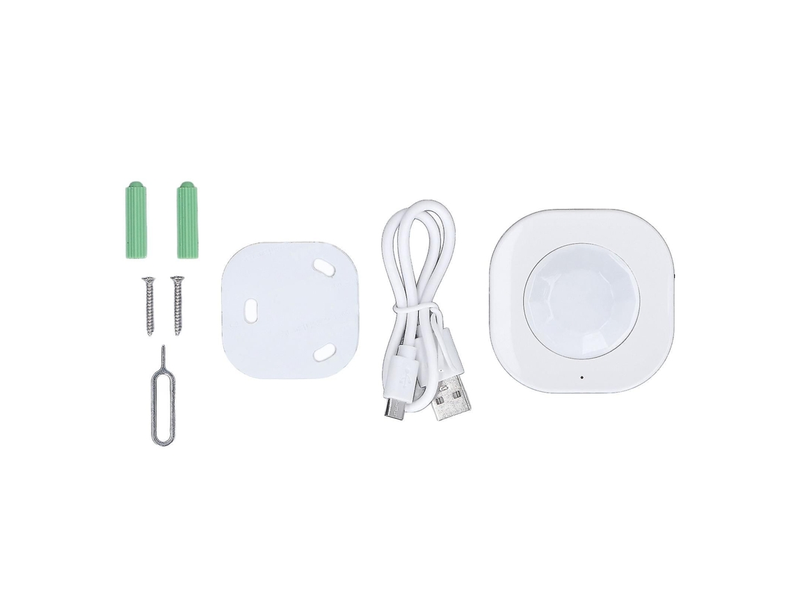 Detector De Movimento Inteligente Para Ambientes Internos, Monitoramento Remoto Em Tempo Real, Notificações De Alerta, Compatível Com Comandos De