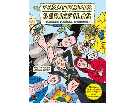 Livro Pasatiempos Para Seriéfilos de Carlos García Miranda (Espanhol)