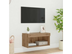 Vidaxl Conjunto de Móvel de Tv Carvalho Artesanal 60 X 30 X 30 Cm