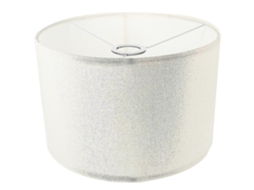 Abajur Cilíndrico De Linho Natural Para Luminária Mesa Ou Chão (compatível Com Lâmpada E27)-aquaforge