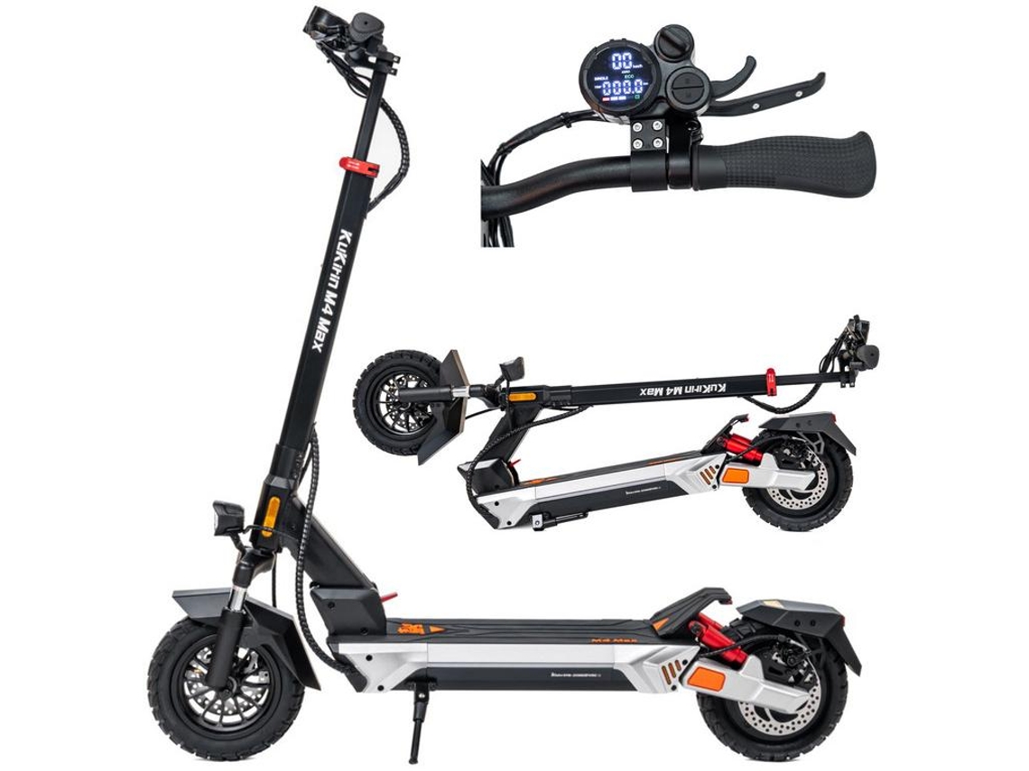 Trotinetes Eletricas Veículo Elétrico Dobrável Kukirin M4 Max 1000w 45km/h 48v 18,2ah 10