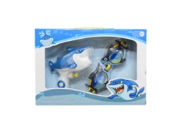 Primerox brinquedo Spray de Água Tubarão Animal Verão Praia Pressão Cartoon Plástico