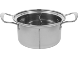 De Fondue Em Aço Inoxidável, Pequena Panela Bicolor Para Sopa, Segura Para Cozinhar, Porção Individual, Adequada Para Gokoco
