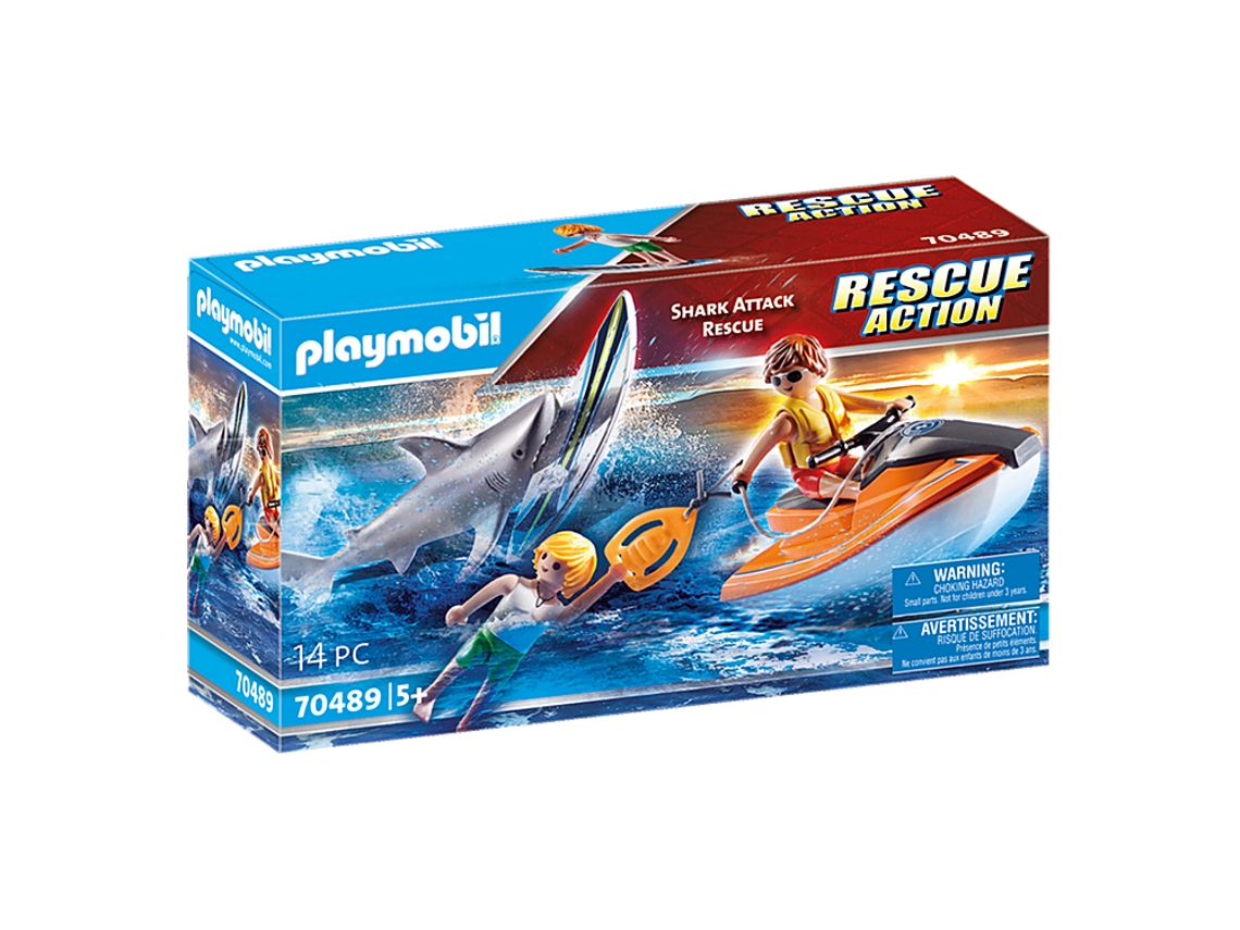 Conjunto de bonecos de brincar PLAYMOBIL Rescue