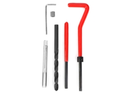 Kit De Reparo De Rosca M6x0.75 Em Aço Inoxidável Com Laxiscreed Para Reparação De Roscas Femeninas