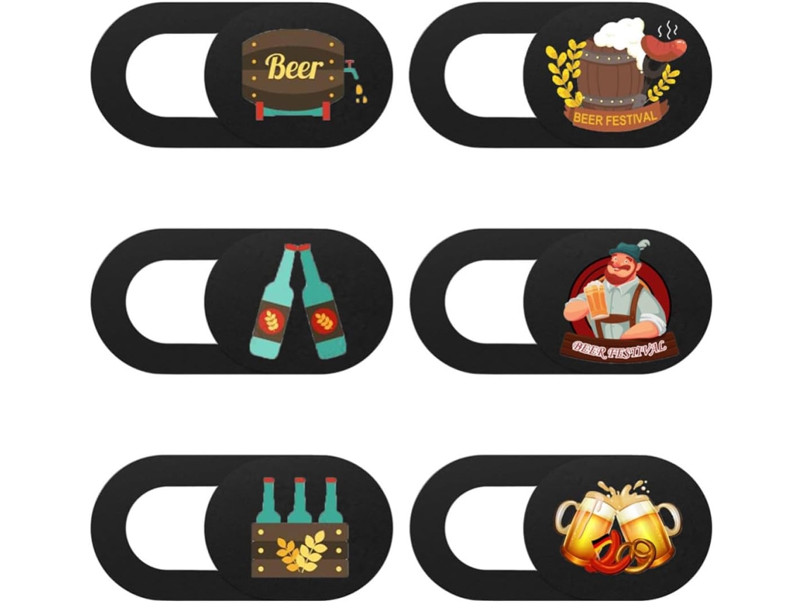 Conjunto De 6 Capas Protetoras Para Câmeras De Telemóveis E Tablets, Tema