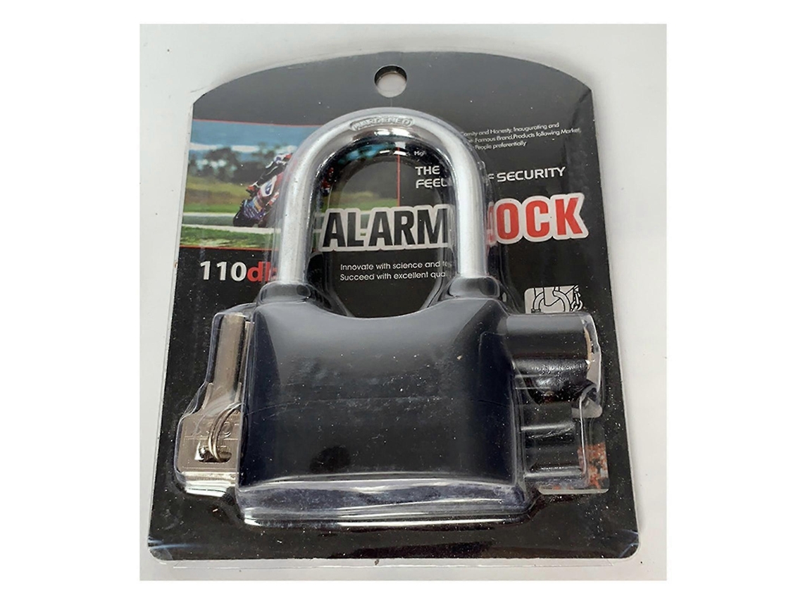 Cadeado De Segurança Universal à Prova Dágua Para Motocicletas E Bicicletas Com Alarme Aquaforge