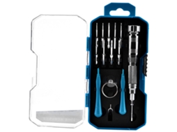 Kit De Chaves De Precisão Com 15 Pontas Para Reparo De Celular Computador E Notebook