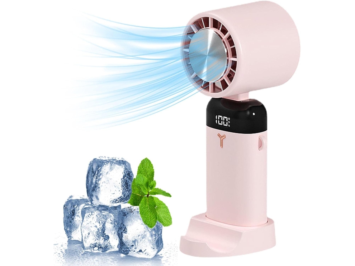 Ventilador Portátil De Mão, Ventilador Usb, 3 Velocidades De Vento Ajustáveis