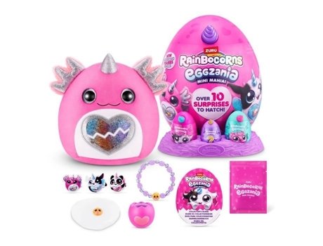 Peluches Surpresas Zuru Eggzania Mini Surpresa S1 10 Surpresas 6 Modelos Macia