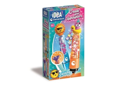 Clementoni Idea Create Your Highlighters Crazy Summer Kit 18130 Clementonip25