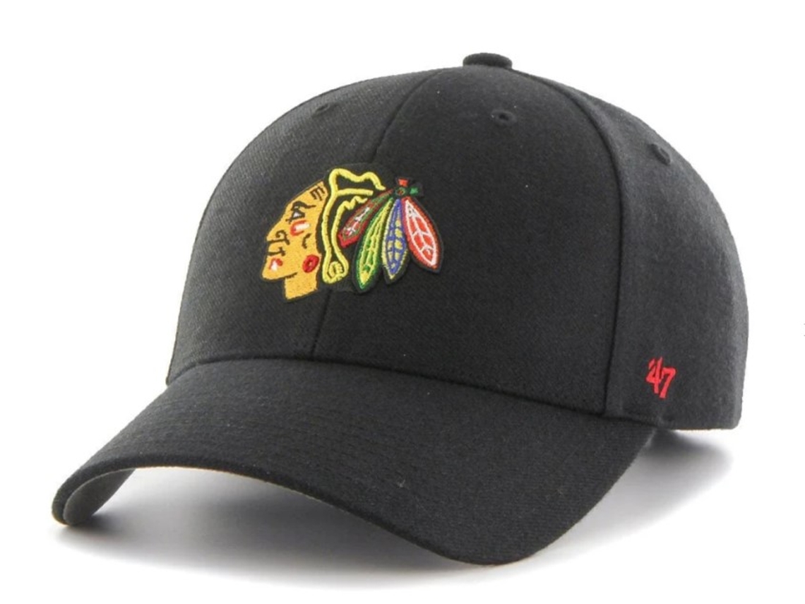 '47 Mvp Osfa Boné (tamanho Único, Cinzento, Chicago Blackhawks)