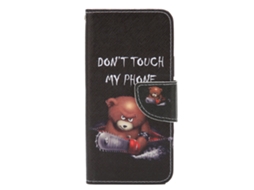 Capa de Couro PU para Iphone 12 Pro com Slot para Cartões e Suporte LAXISCREED